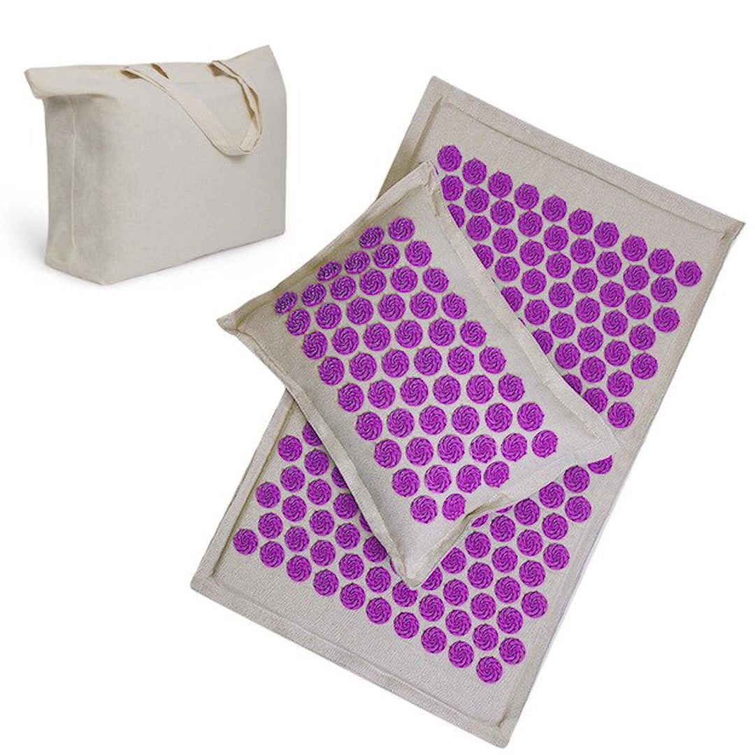 Acupressure Mat and Pillow Set