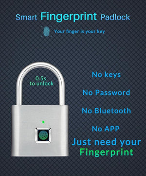 Smart Fingerprint Padlock