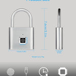 Smart Fingerprint Padlock