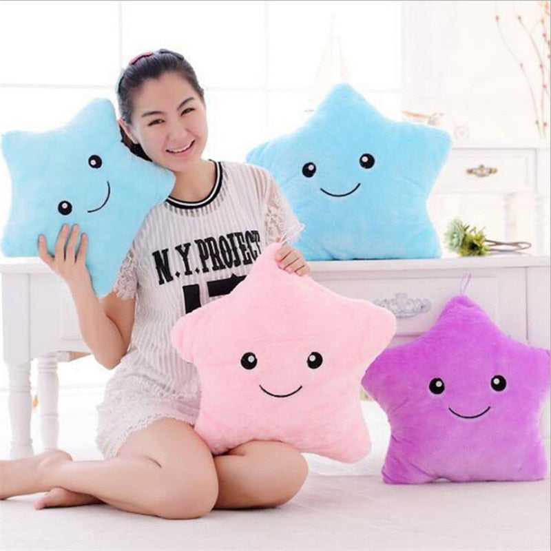 LED Luminous Star Pillow