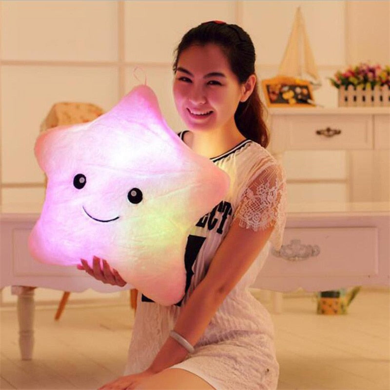 LED Luminous Star Pillow