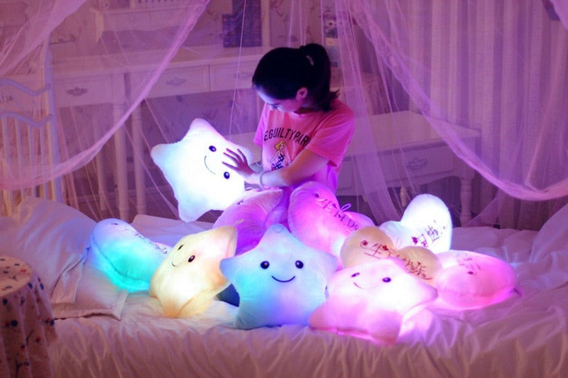 LED Luminous Star Pillow