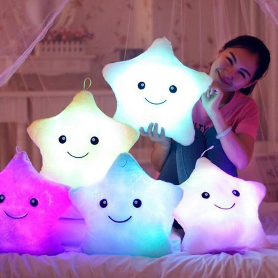 LED Luminous Star Pillow