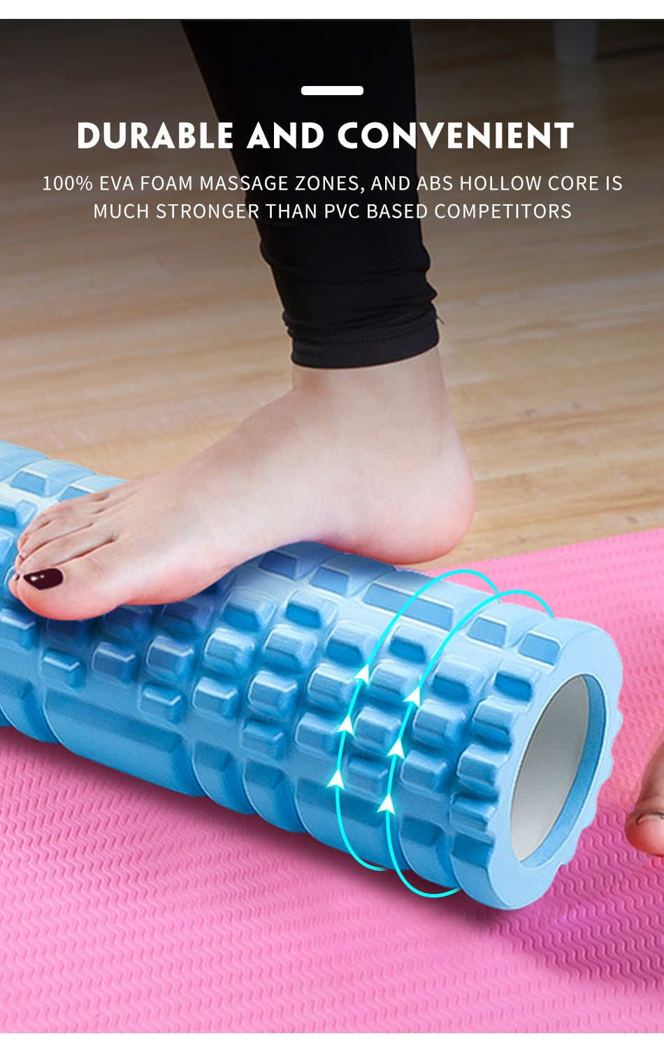 Grid Massage Foam Roller