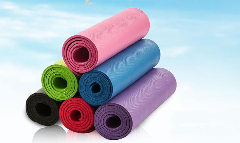 Quality Yoga Mat with Free Carry Rope