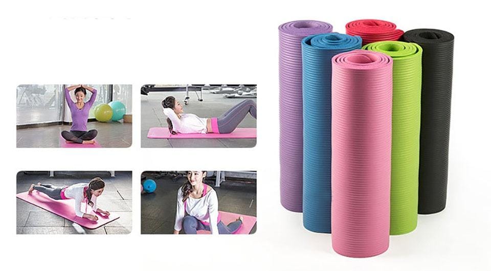 Quality Yoga Mat with Free Carry Rope