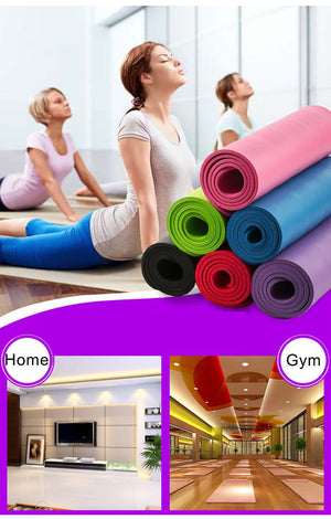 Quality Yoga Mat with Free Carry Rope