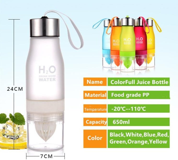 H2O Fruit Infuser Water Bottle