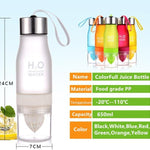 H2O Fruit Infuser Water Bottle