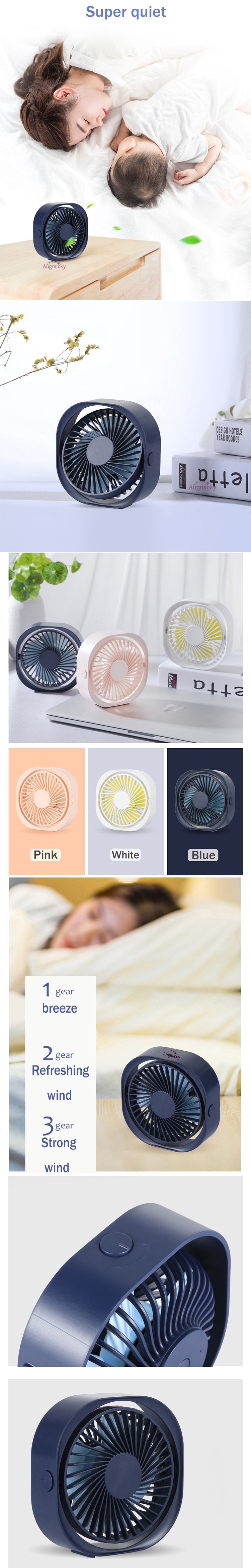 Mini USB Portable Fan