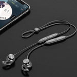 Wireless Bluetooth Sports Earphones with HD Microphone and Neckband