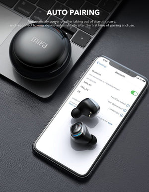 Wireless Bluetooth 5.0 Earbuds with Charging Box