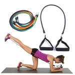 Resistance Bands Sets (11 piece) with accessories