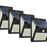 LED Outdoor Solar Wall Lamp PIR Motion Sensor