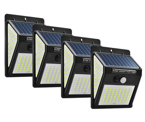 LED Outdoor Solar Wall Lamp PIR Motion Sensor