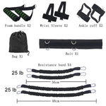 Boxing/Training Resistance Bands with Accessories