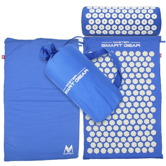 Acupressure Mat and Pillow Set