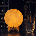 3D  LED Moon Lamp