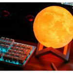 3D  LED Moon Lamp