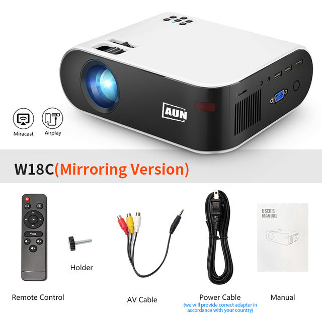 LED Mini Home Projector