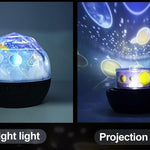 LED Planet Night Light and Rotating Projector