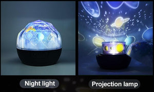 LED Planet Night Light and Rotating Projector