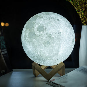 3D  LED Moon Lamp