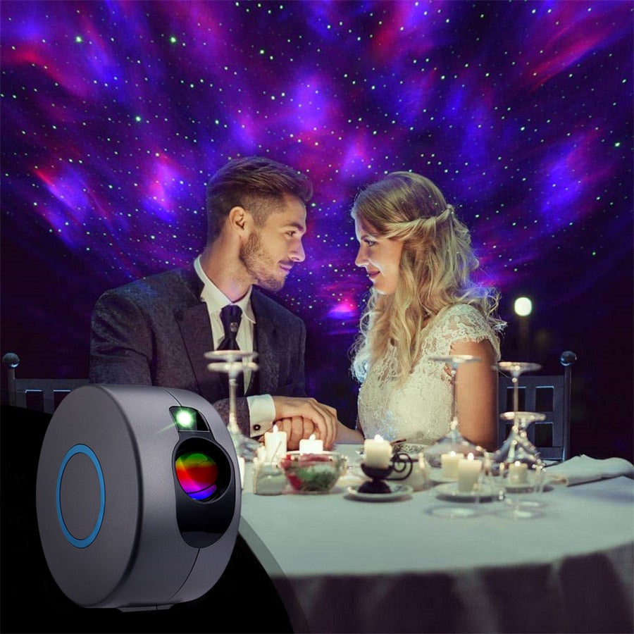 LED Curve Galaxy Projector