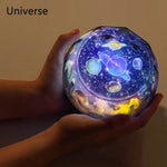 LED Planet Night Light and Rotating Projector