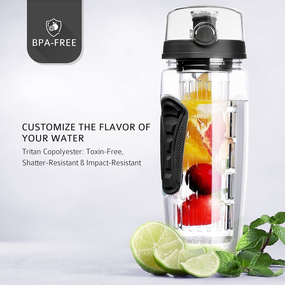 Large Fruit Infuser Sports Water Bottle