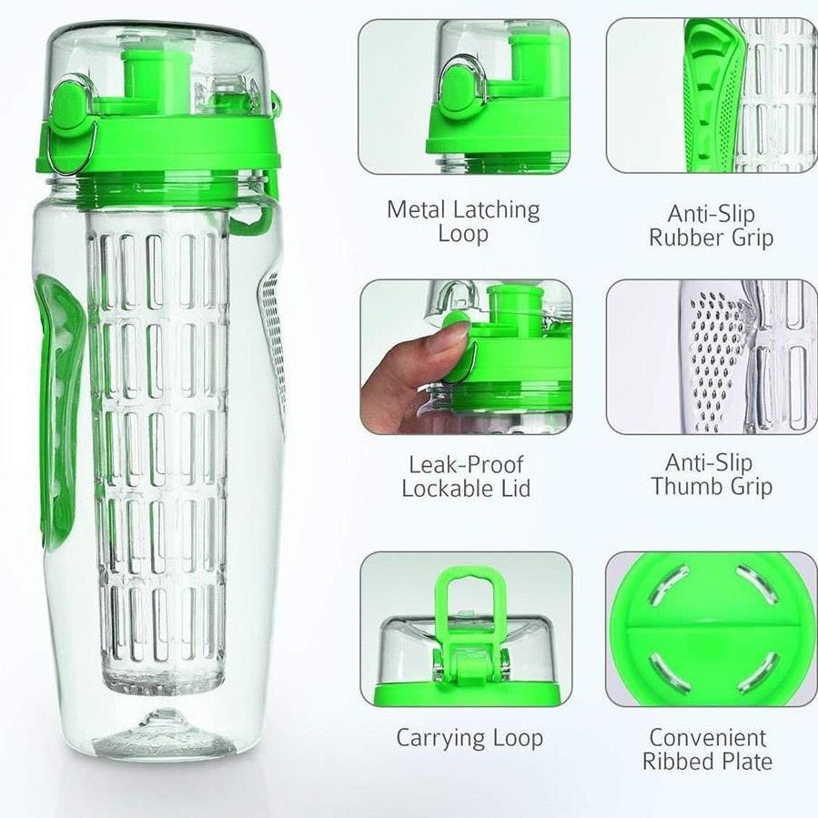 Large Fruit Infuser Sports Water Bottle